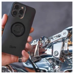 Uchwyt do mocowania SP CONNECT SPC+ MOTO MOUNT PRO NA KIEROWNICĘ CHROME srebrny