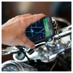 Uchwyt do mocowania SP CONNECT SPC+ MOTO MOUNT PRO NA KIEROWNICĘ CHROME srebrny