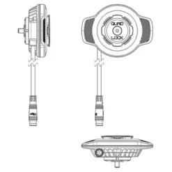 Wodoodporna ładowarka indukcyjna QUAD LOCK