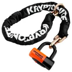 Zapięcie łańcuchowe KRYPTONITE NEW YORK 1213 1,2CM X 130CM czarny biały pomarańczowy