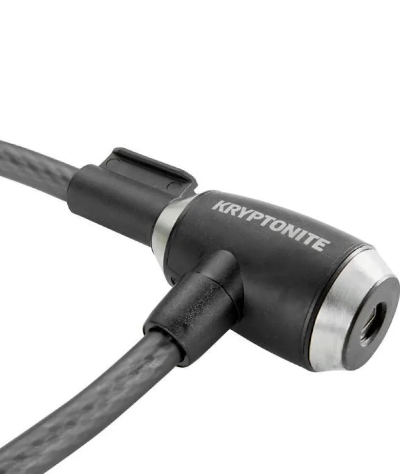 Zapięcie KRYPTONITE KRYPTOFLEX 1518 NA KLUCZ 1,5CM X 180CM czarny srebrny