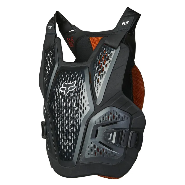 Zbroja FOX RACEFRAME IMPACT SB D3O BLACK czarny pomarańczowy
