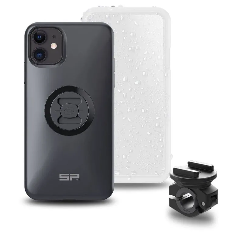 Zestaw do zamocowania telefonu SP CONNECT MOTO BUNDLE SAMSUNG GALAXY S9+/S8+ NA LUSTERKO BLACK czarny