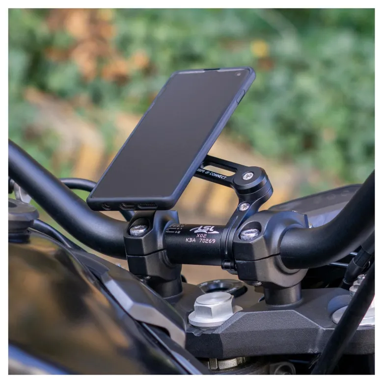 Zestaw do zamocowania telefonu SP CONNECT MOTO BUNDLE IPHONE 11 PRO/X/XS NA KIEROWNICĘ BLACK czarny