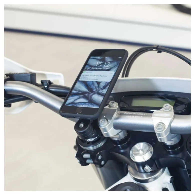 Zestaw do zamocowania telefonu SP CONNECT MOTO BUNDLE IPHONE 11 PRO/X/XS NA KIEROWNICĘ BLACK czarny