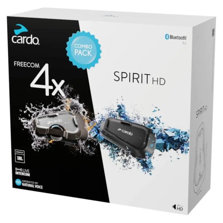 Zestaw interkomów CARDO FREECOM 4X + SPIRIT HD
